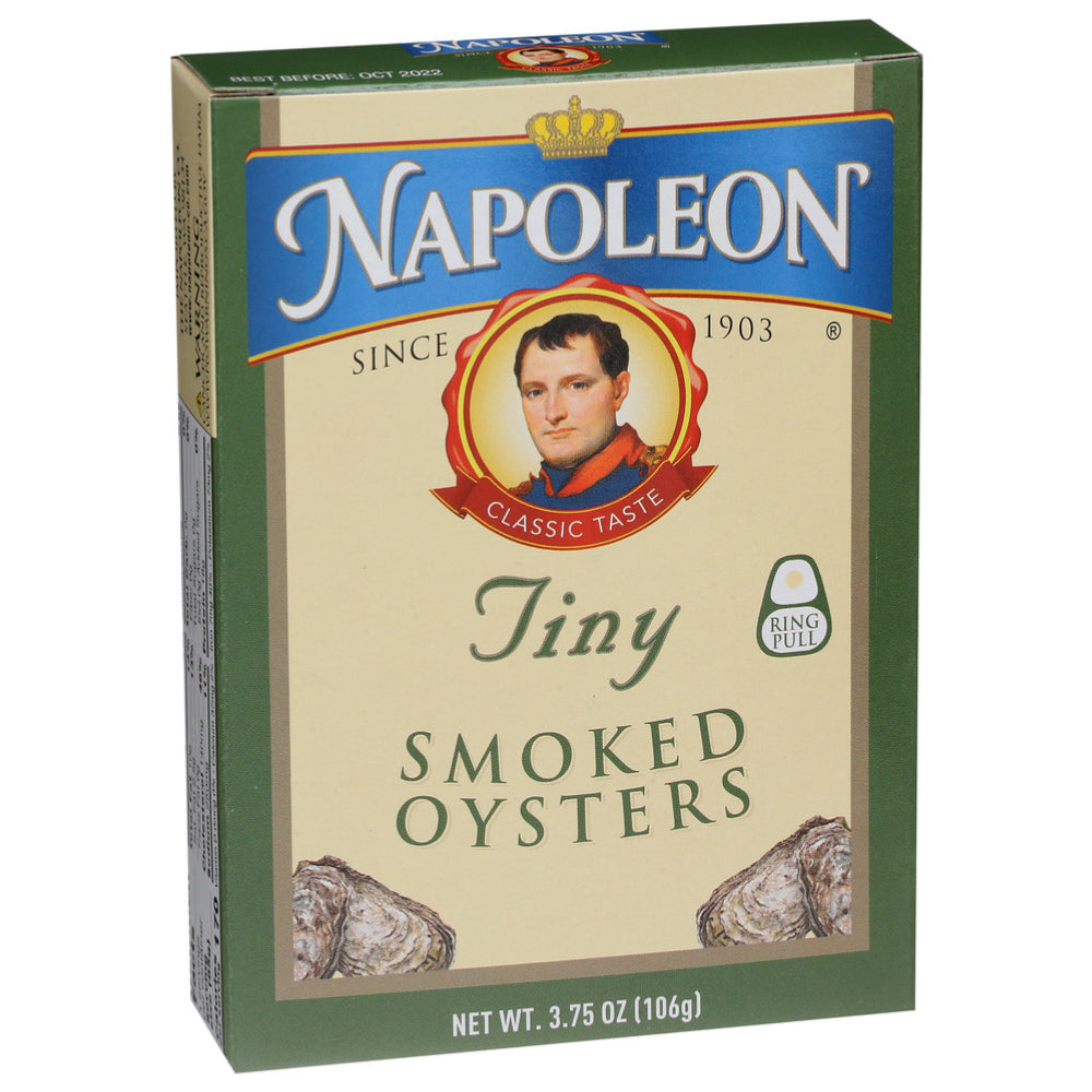 Napoleon Co., Tiny Smoked Oysters, 3.75 Oz