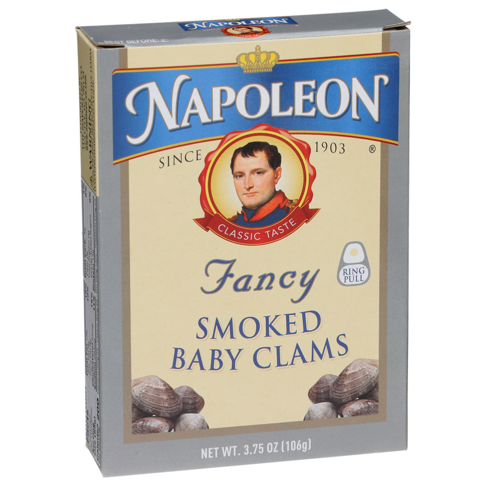 Napoleon Co., Fancy Smoked Baby Clams, 3.75 Oz