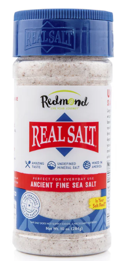 Redmond, Real Salt, Ancient Fine Sea Salt Shaker, 10 Oz