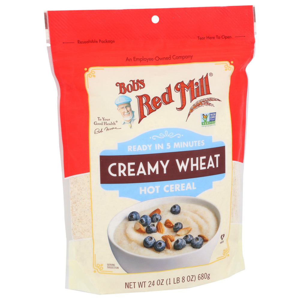 Bob's Red Mill, Creamy Wheat Hot Cereal, 24 Oz