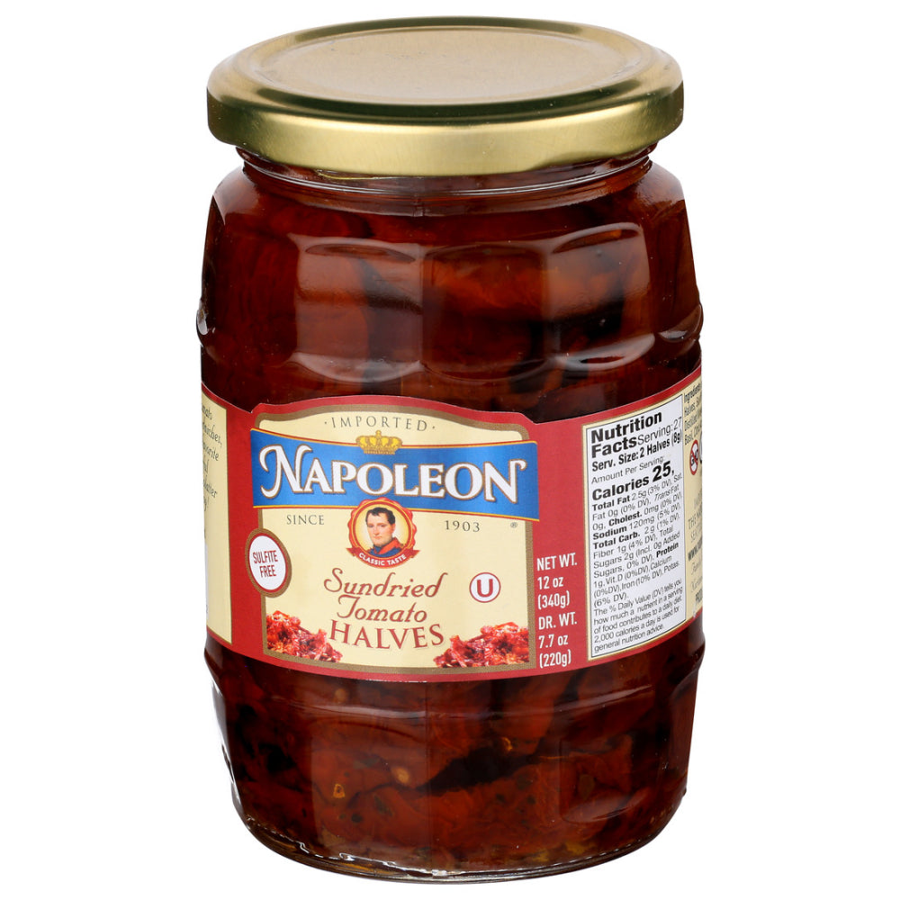 Napoleon Co., Sundried Tomato Halves, 12 Oz