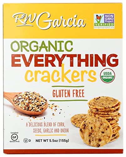 R.W. Garcia, Organic Everything Crackers, Gluten Free, 5.5 Oz