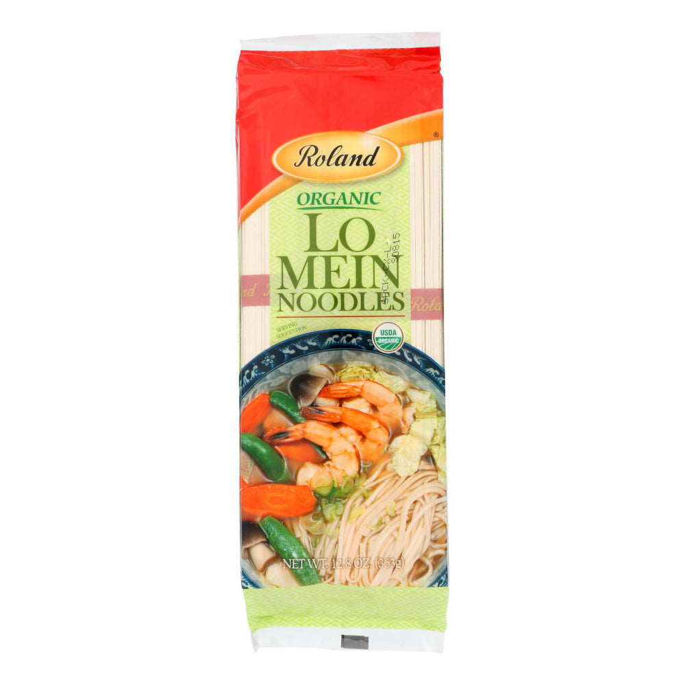 Roland, Organic Lo Mein Noodles, 12.8 Oz