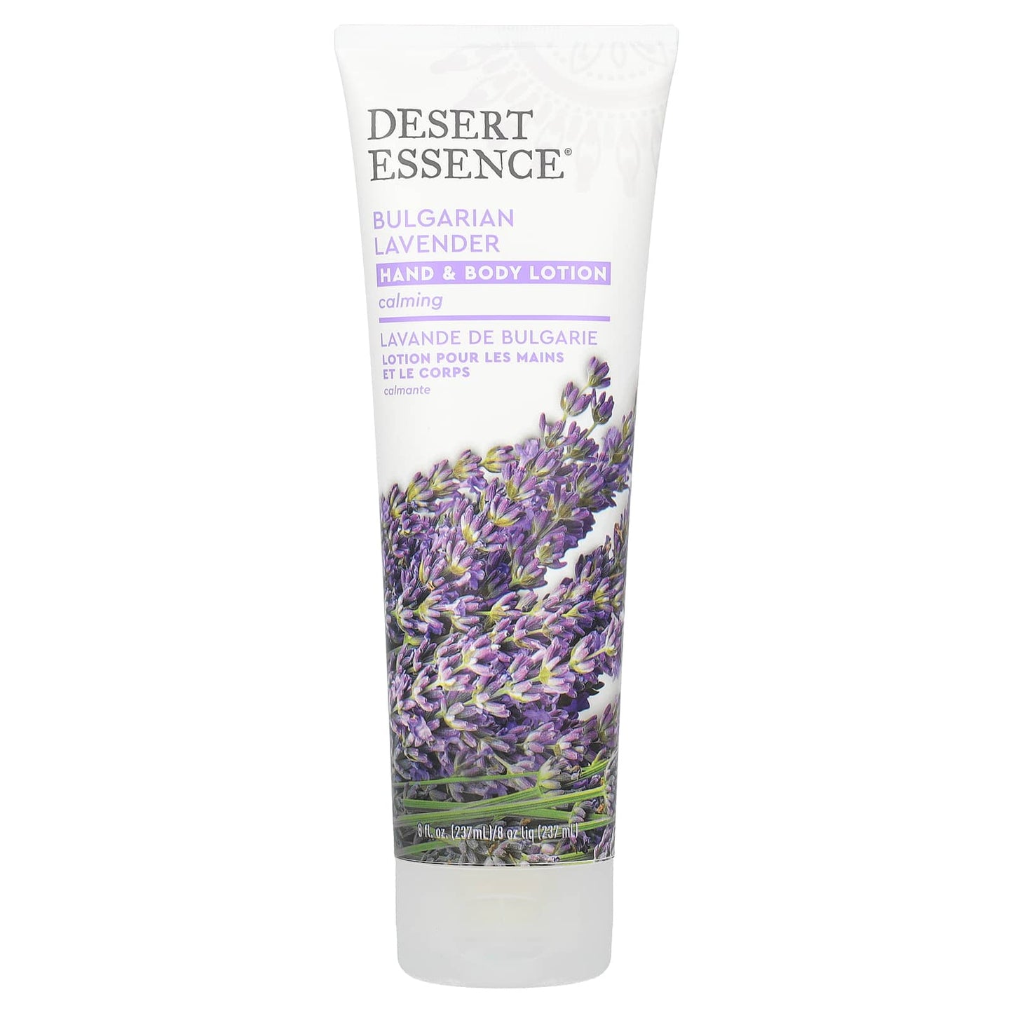 Desert Essence, Organics Bulgarian Lavender Hand & Body Lotion, 8 Oz