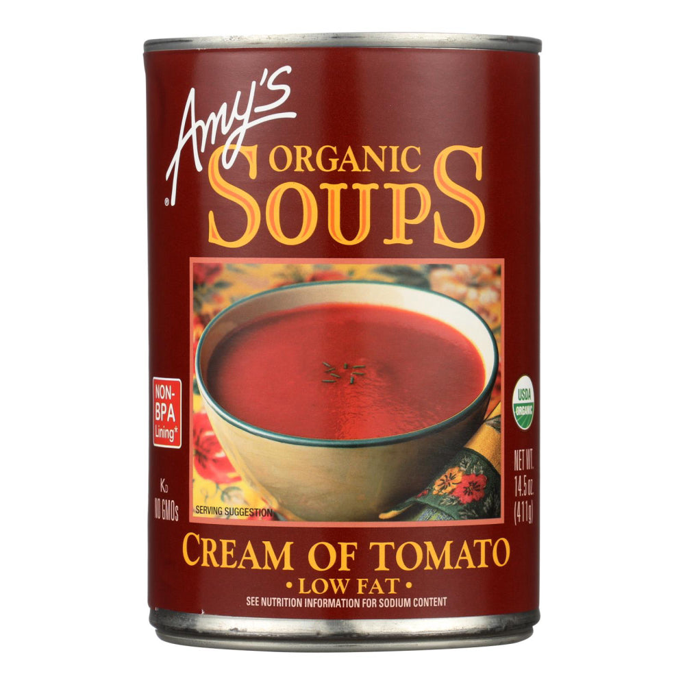 Amy's, Organic Low Fat Cream Of Tomato Soup, 14.5 Oz