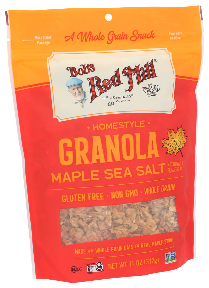 Bob's Red Mill, Homestyle Granola, Maple Sea Salt, 11 Oz