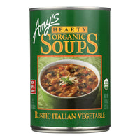 Amy's, Organic Hearty Rustic Italian Vegetable Soup, 14 Oz