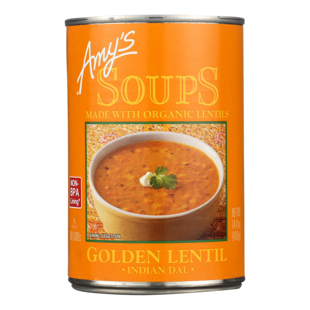 Amy's, Golden Lentil Indian Dal With Organic Lentils, 14.4 Oz