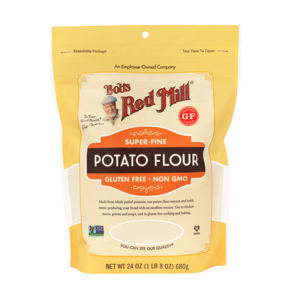 Bob's Red Mill, Super Fine Potato Flour, Gluten Free, 24 Oz