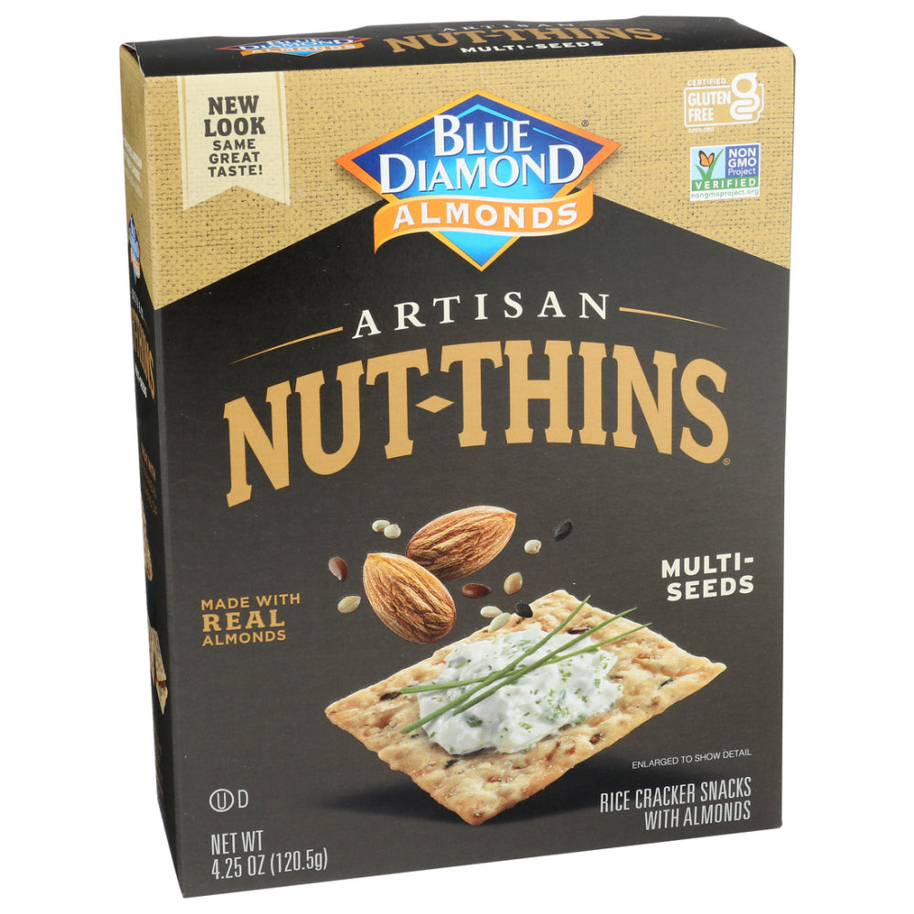 Blue Diamond, Artisan Nut Thins, Multi-Seeds, 4.25 Oz