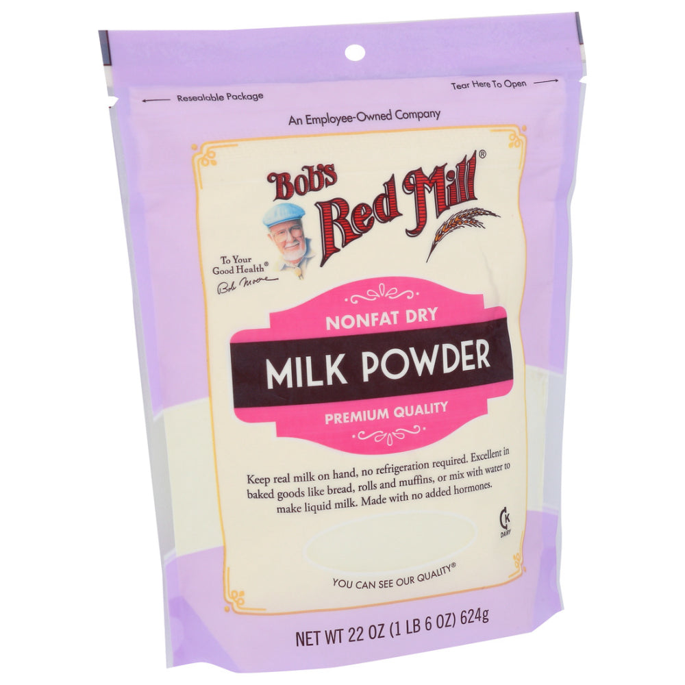 Bob's Red Mill, Non Fat Dry Milk Powder, 22 Oz