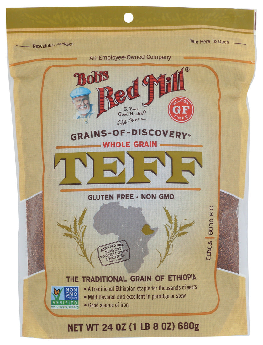 Bob's Red Mill, Whole Grain Teff, 24 Oz