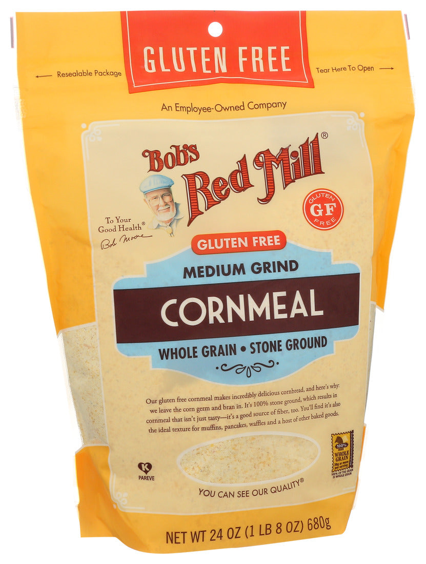 Bob's Red Mill, Gluten Free Medium Grind Cornmeal, 24 Oz