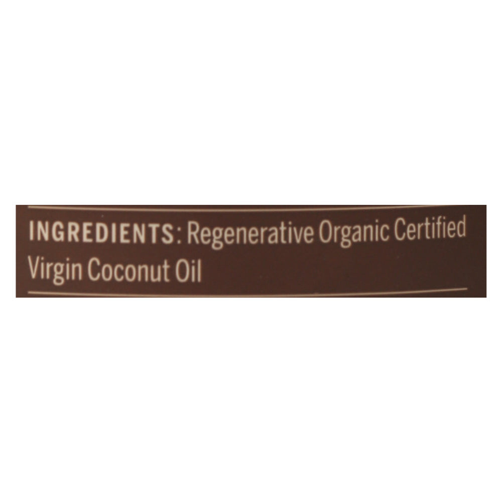 Dr. Bronner's, Regenerative Organic Coconut Oil, Virgin Unrefined Whole Kernel, 14 Fl Oz