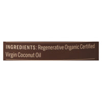 Dr. Bronner's, Regenerative Organic Coconut Oil, Virgin Unrefined Whole Kernel, 14 Fl Oz