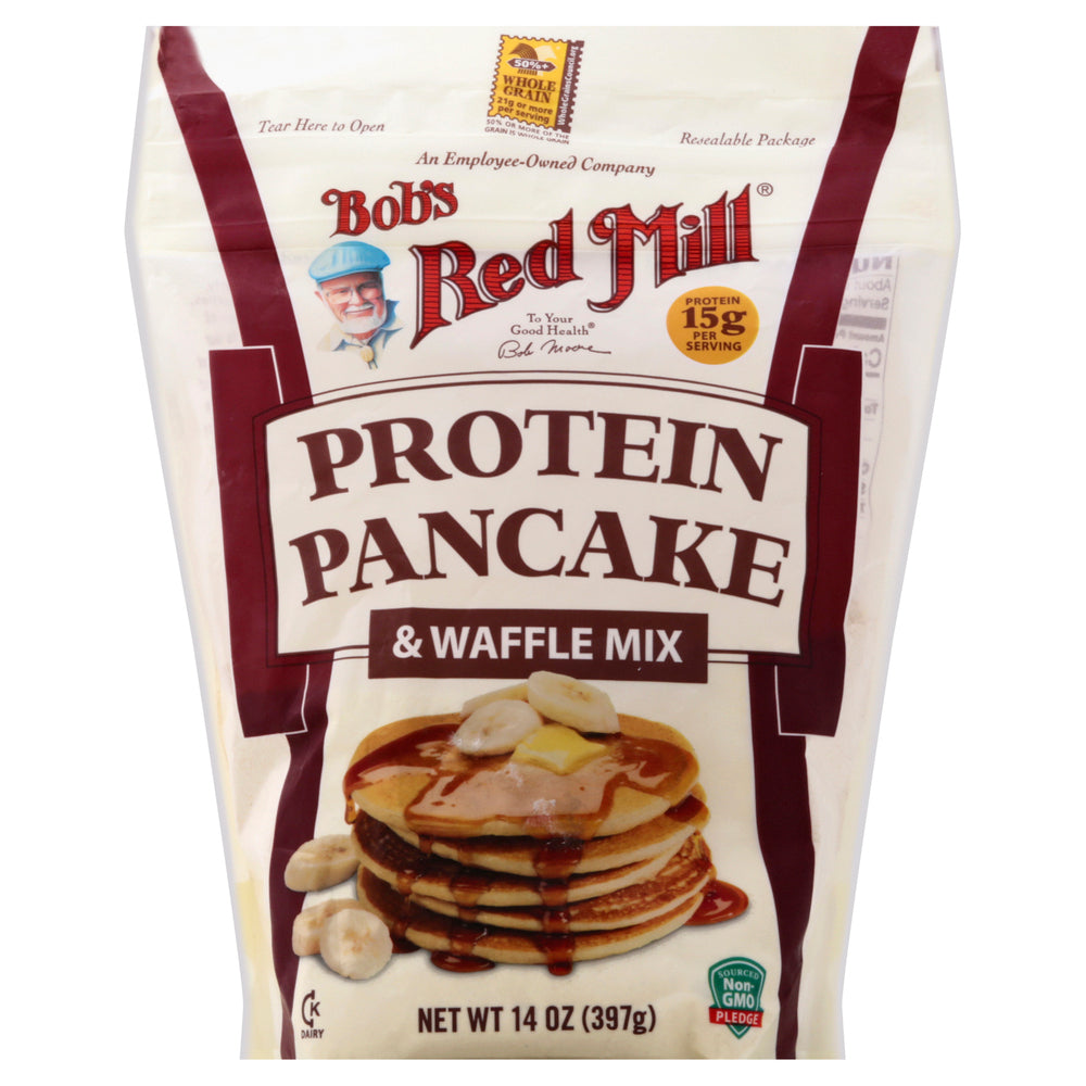 Bob's Red Mill, Protein Pancake And Waffle Mix, 14 Oz