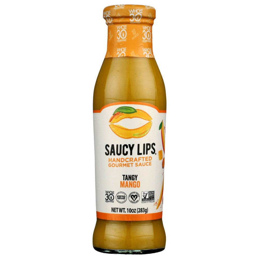 Saucy Lips, Tangy Mango Handcrafted Gourmet Sauce, 10 Oz